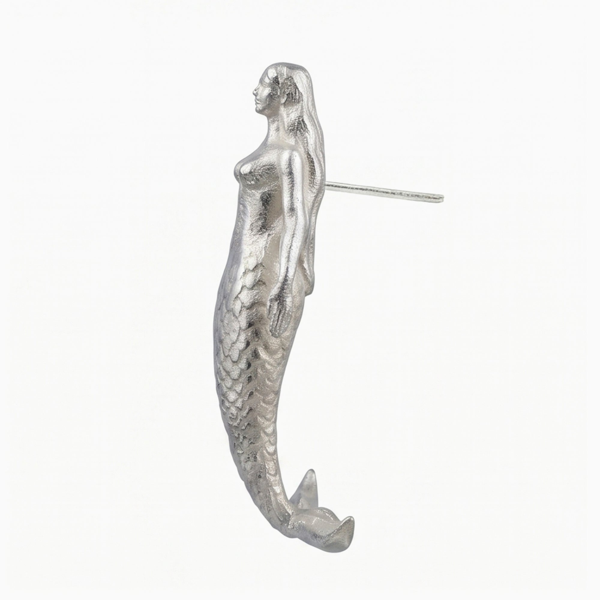 手工美人魚耳針